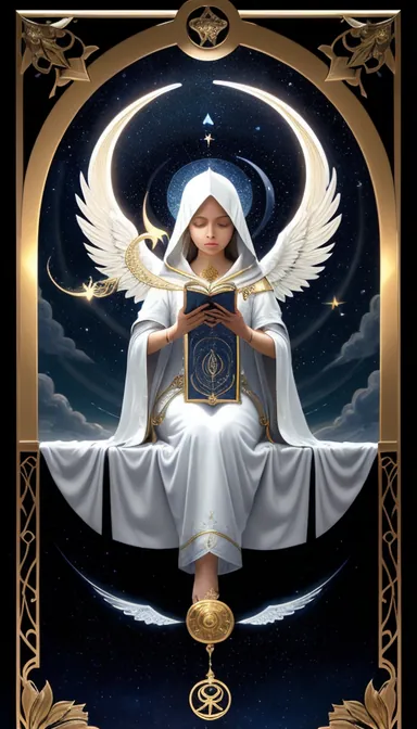 L'Ange du Silence, Tarot des Anges