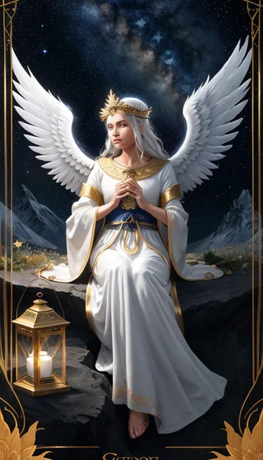 L'Ange de la Lumière, Tarot des Anges