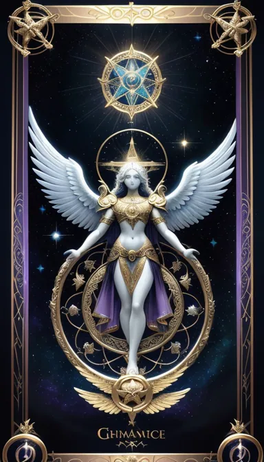 L'Ange du Destin, Tarot des Anges