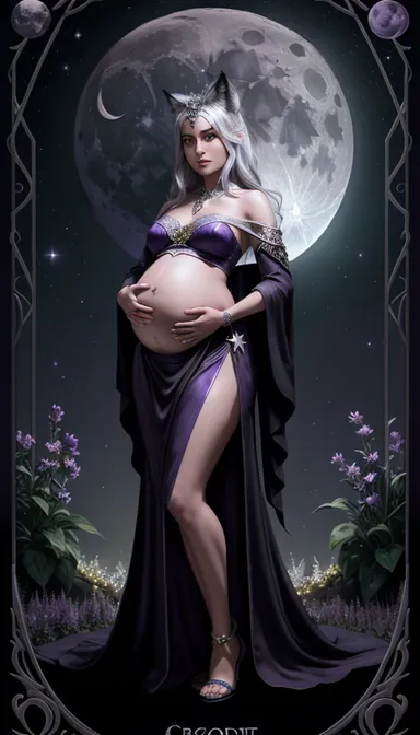 The Moon Mother, Lunar Tarot