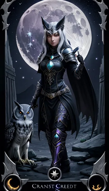 The Threshold Guardian, Lunar Tarot