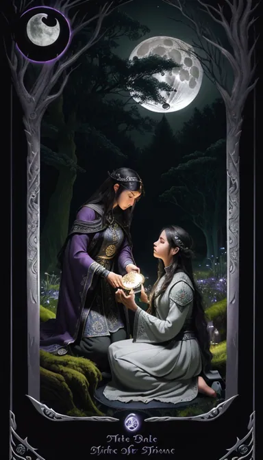 L'Ancien des Marées, Tarot Lunaire