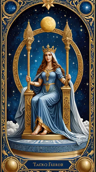 La Papesse, Tarot de Marseille
