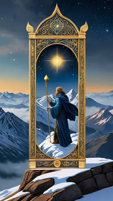 L'Ermite, Tarot de Marseille