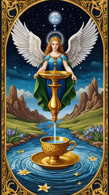 La Tempérance, Tarot de Marseille