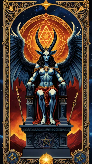 The Devil, Tarot de Marseille